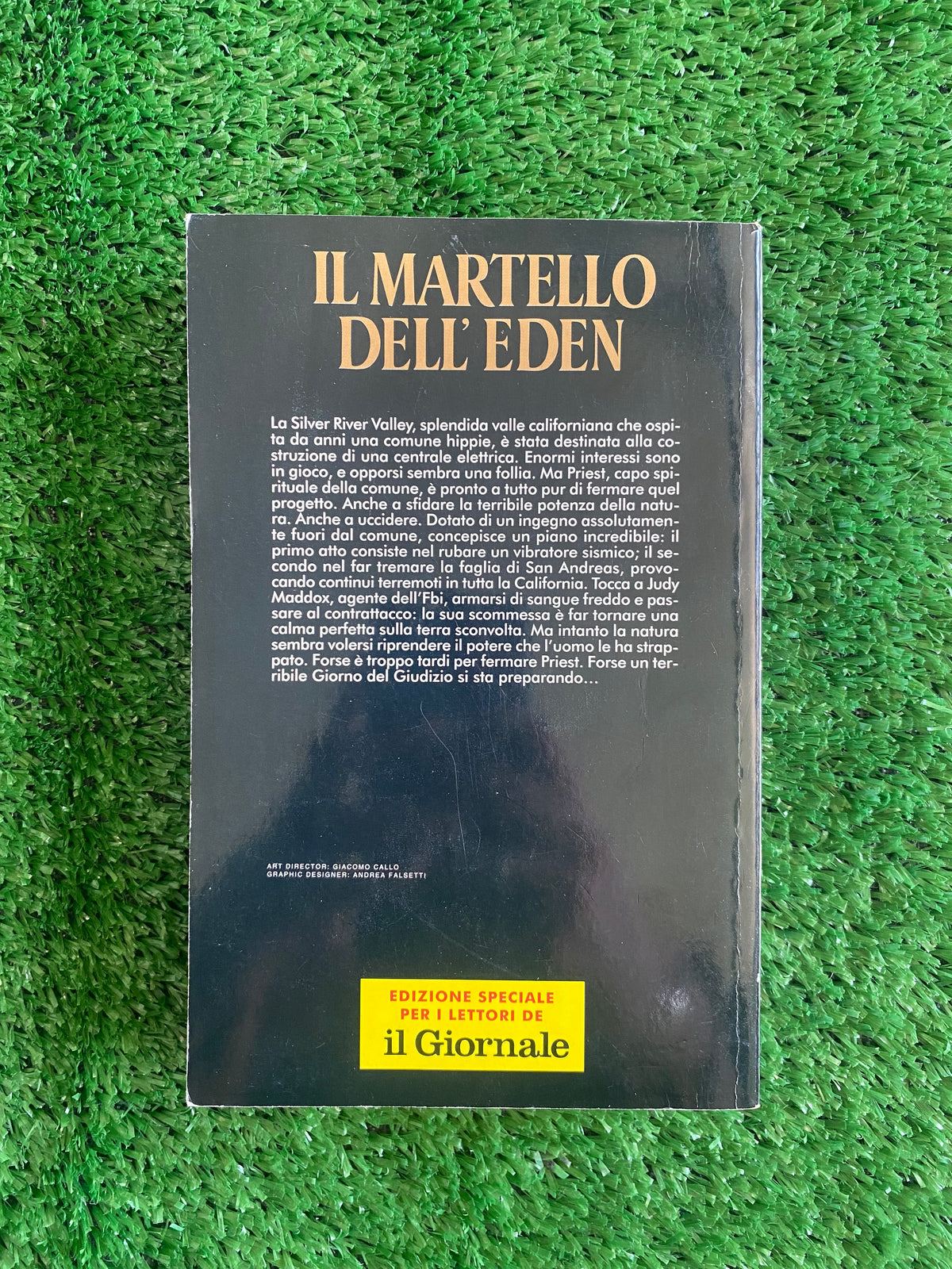 Libro - Ken Follett - Il martello dell'Eden (Edizione il Giornale) #L27