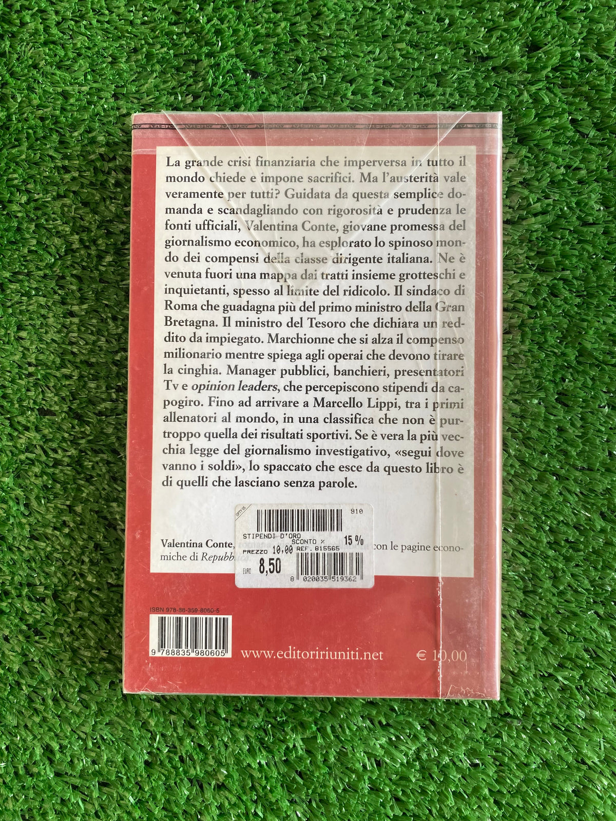 Libro - Stipendi d'oro - Valentina Conte (Editori Riuniti) #L128
