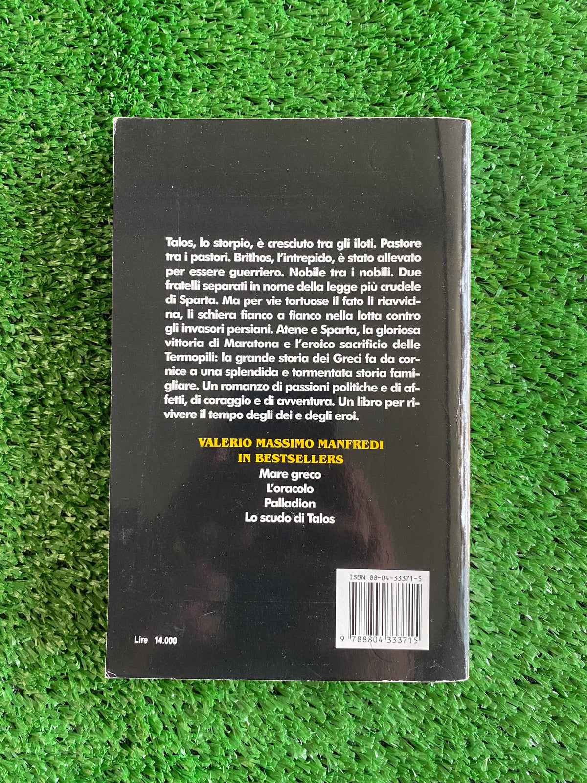 Libro - Lo scudo di Talos - Valerio Massimo Manfredi (Mondadori) #L120