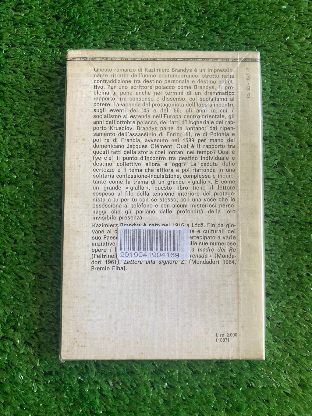 Libro - Kazimierz Brandys - L'idea (Editori Riuniti) #L47