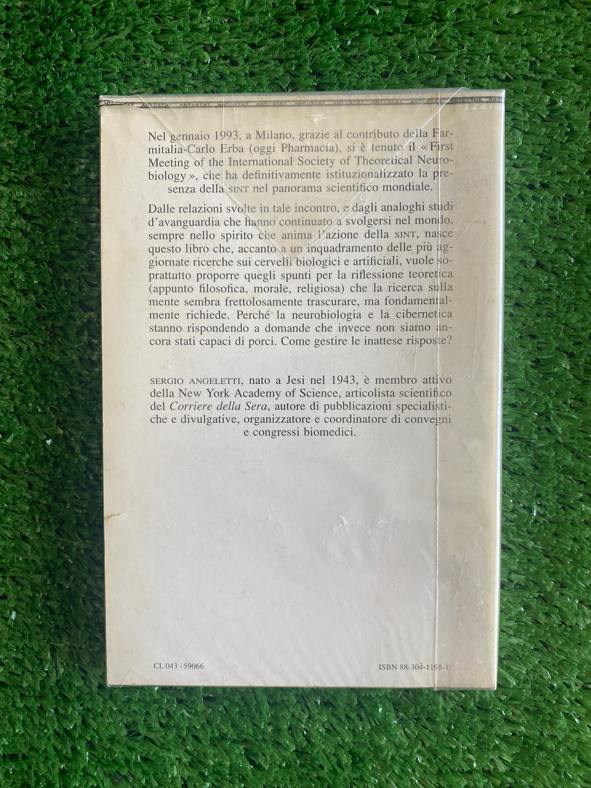 Libro - Sergio Angeletti - Il cervello nelle mani (Longanesi) #L12