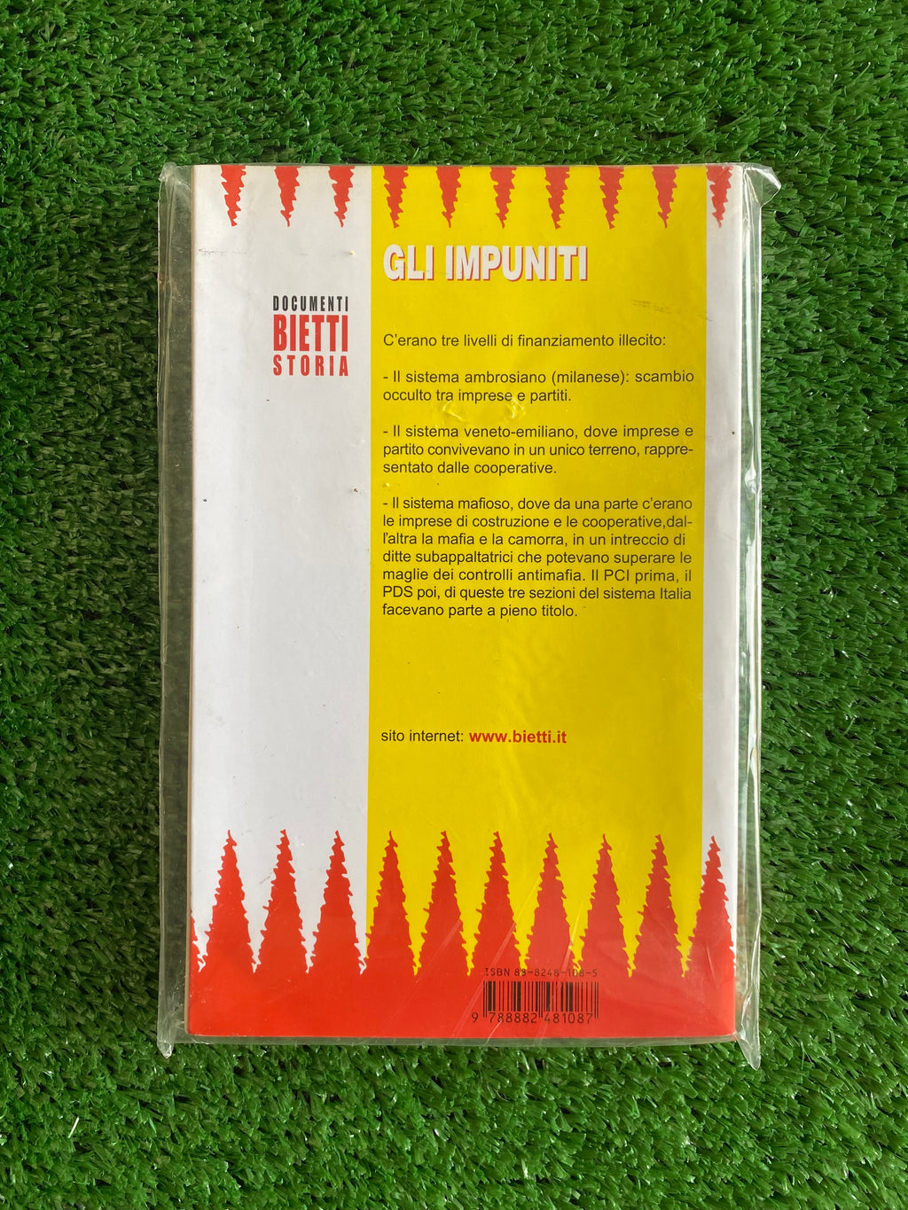 Libro - Gli impuniti - Andrea Pamparana (Bietti) #L132