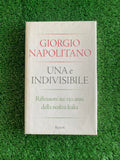 Libro - Una e indivisibile - Giorgio Napolitano (Rizzoli) #L150
