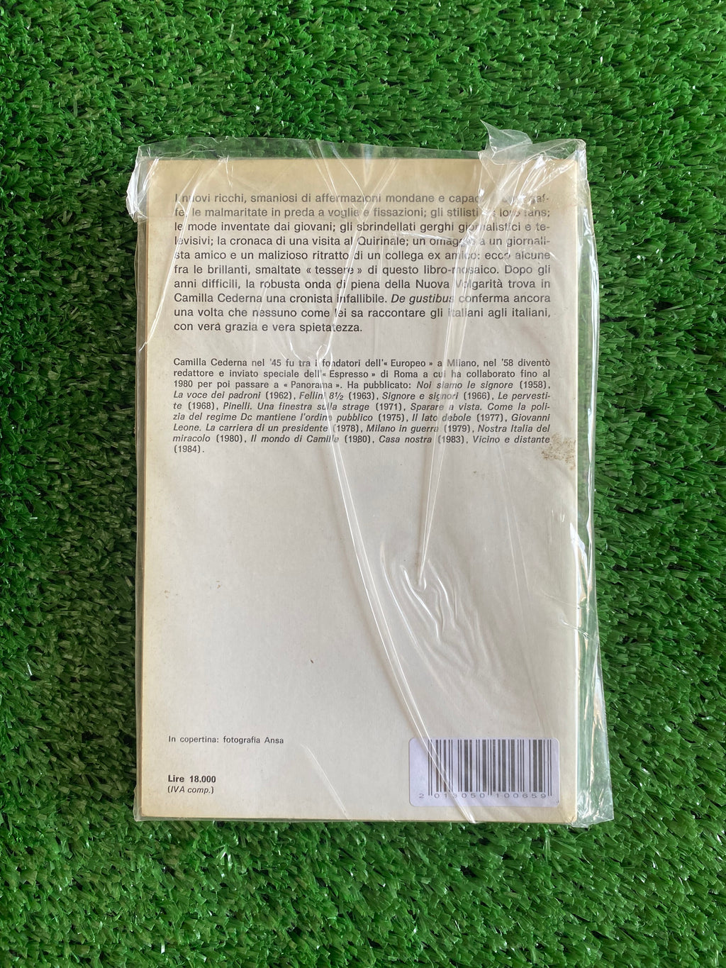 Libro - De gustibus - Camilla Cederna (Mondadori) #L113