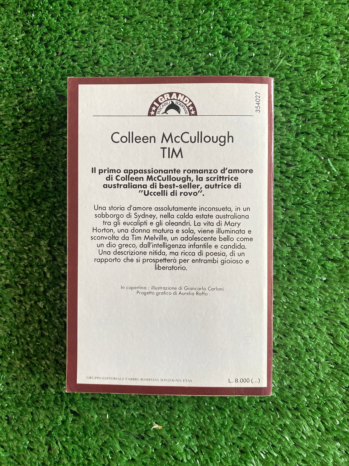 Libro - Tim - Colleen McCullough (Bompiani) #L117