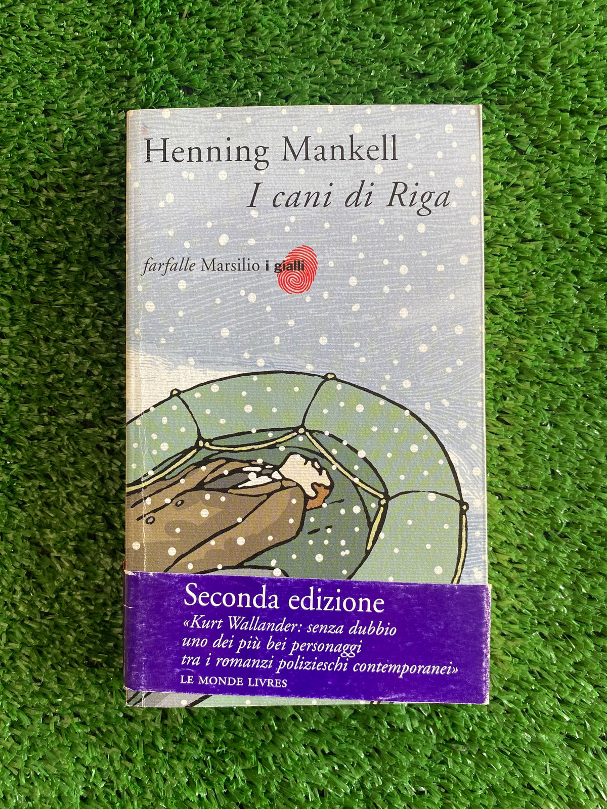 Libro - I cani di Riga - Henning Mankell (Marsilio) #L129