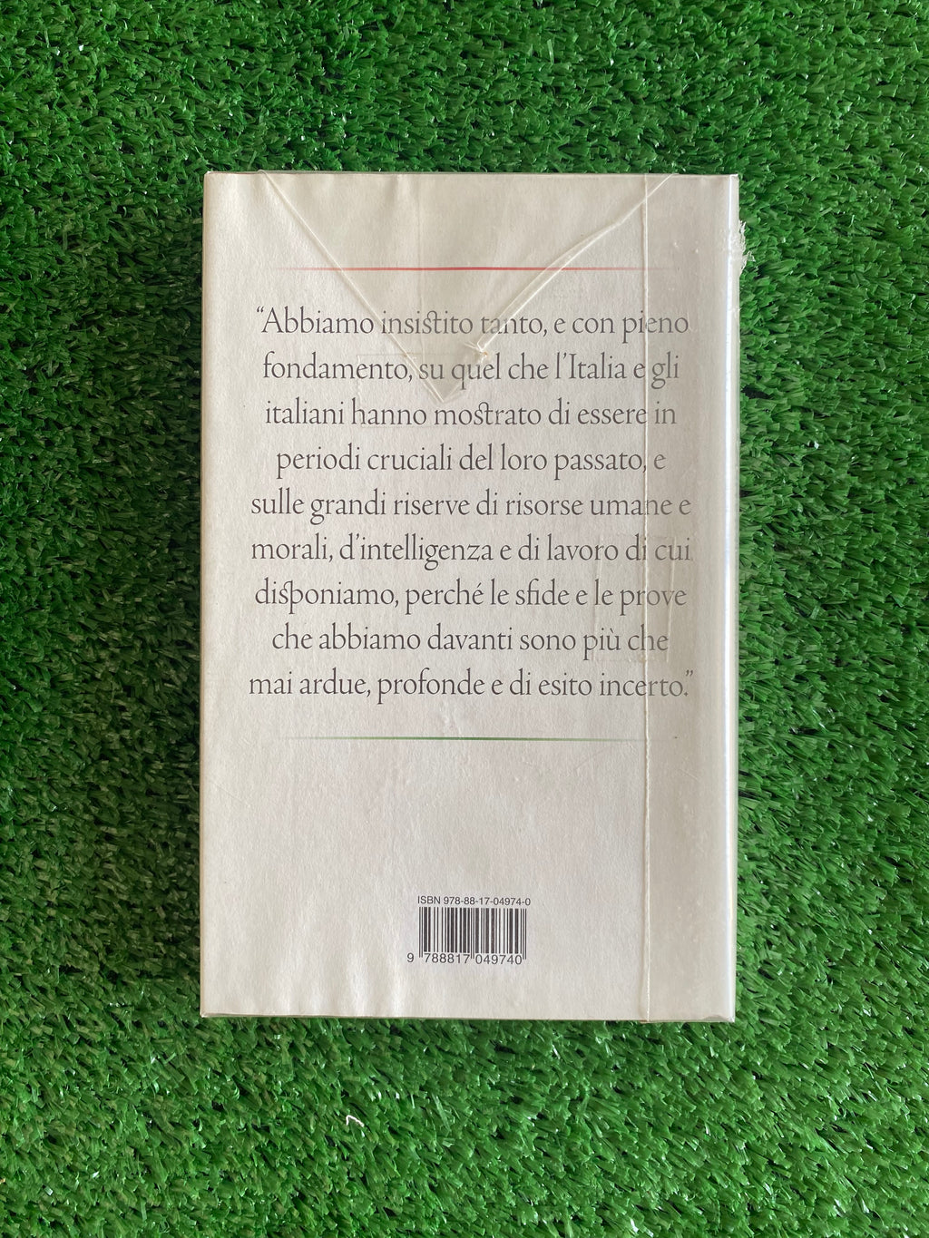 Libro - Una e indivisibile - Giorgio Napolitano (Rizzoli) #L150