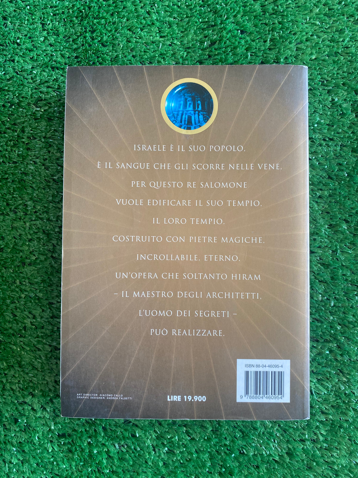 Libro - Christian Jacq - Salomone. Il tempio segreto (Mondadori) #L46