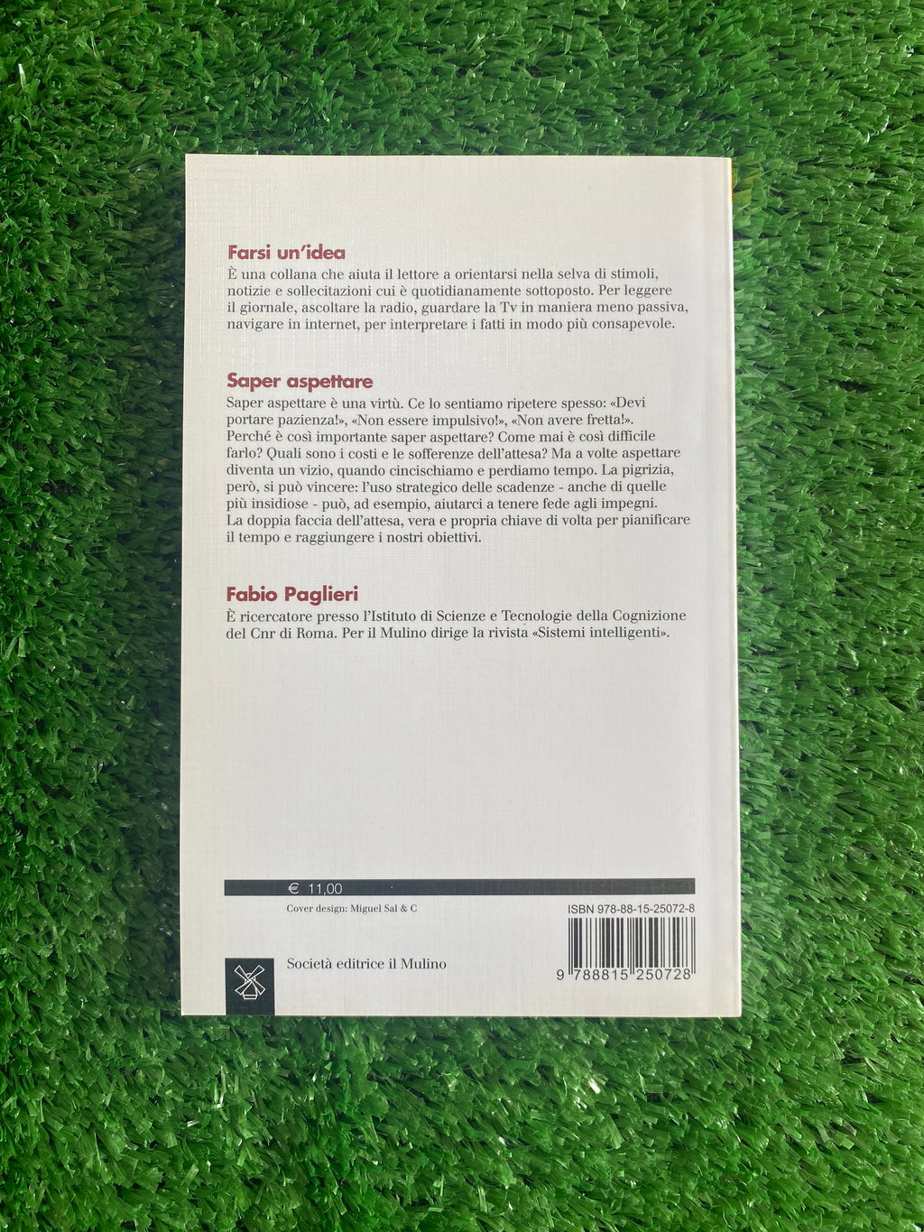 Libro - Fabio Paglieri - Saper aspettare (Il Mulino - Farsi un'idea) #L60