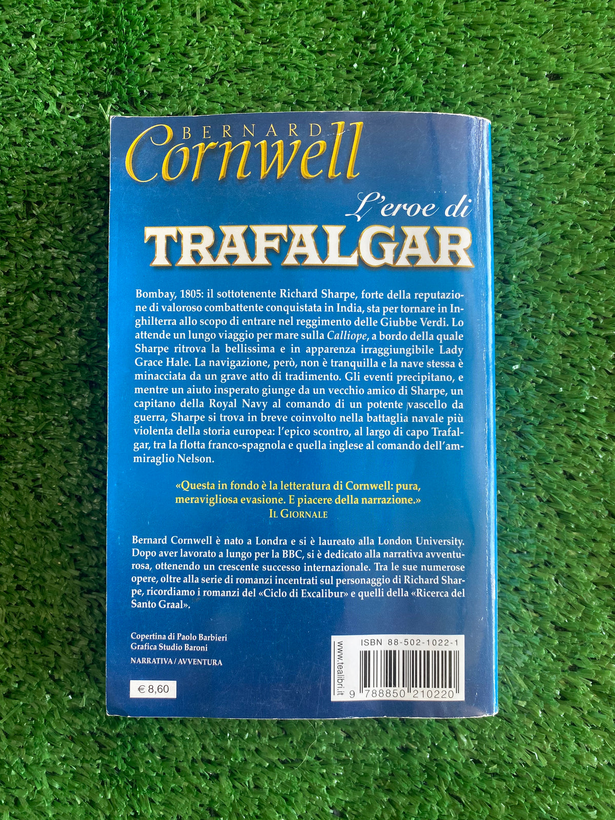 Libro - Bernard Cornwell - L'eroe di Trafalgar (Edizione TEA Tascabile) #L38