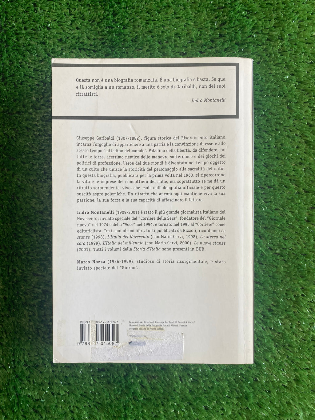 Libro - Indro Montanelli, Marco Nozza - Garibaldi (BUR Rizzoli) #L23