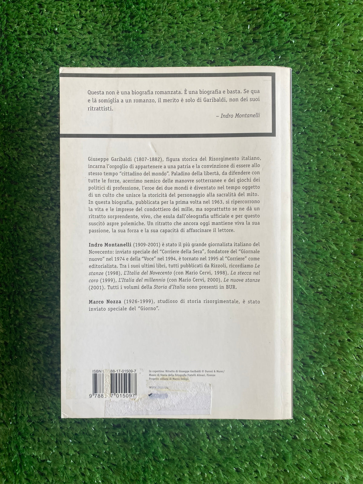 Libro - Indro Montanelli, Marco Nozza - Garibaldi (BUR Rizzoli) #L23
