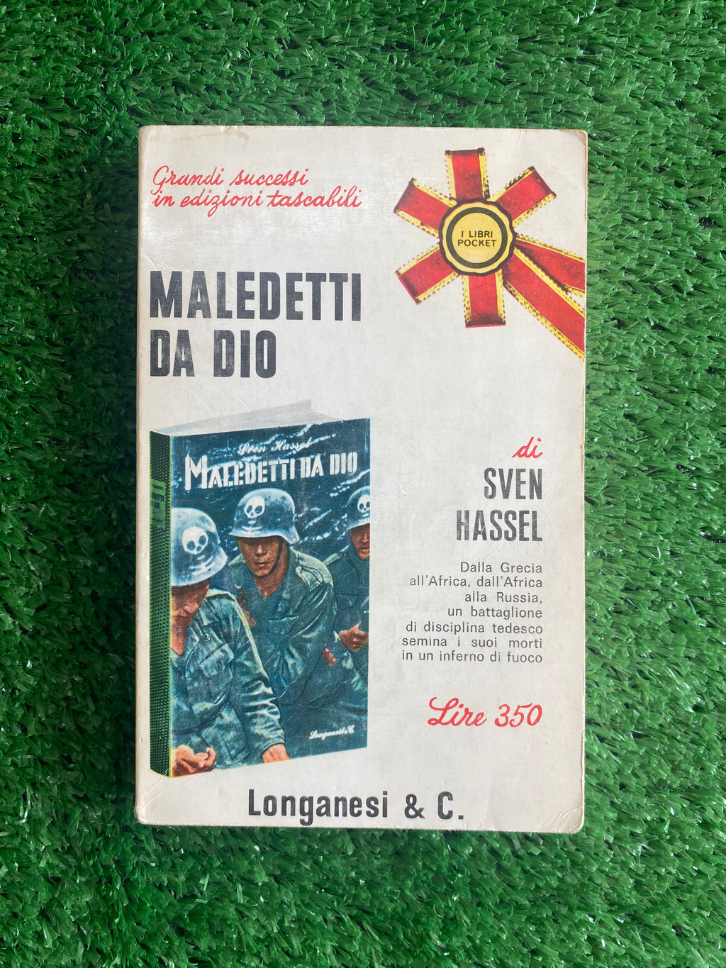 Libro - Sven Hassel - Maledetti da Dio (Longanesi - I Libri Pocket) #L62
