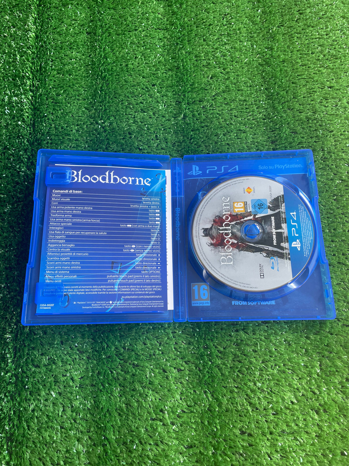 #G027 Videogioco ps4 Bloodborne