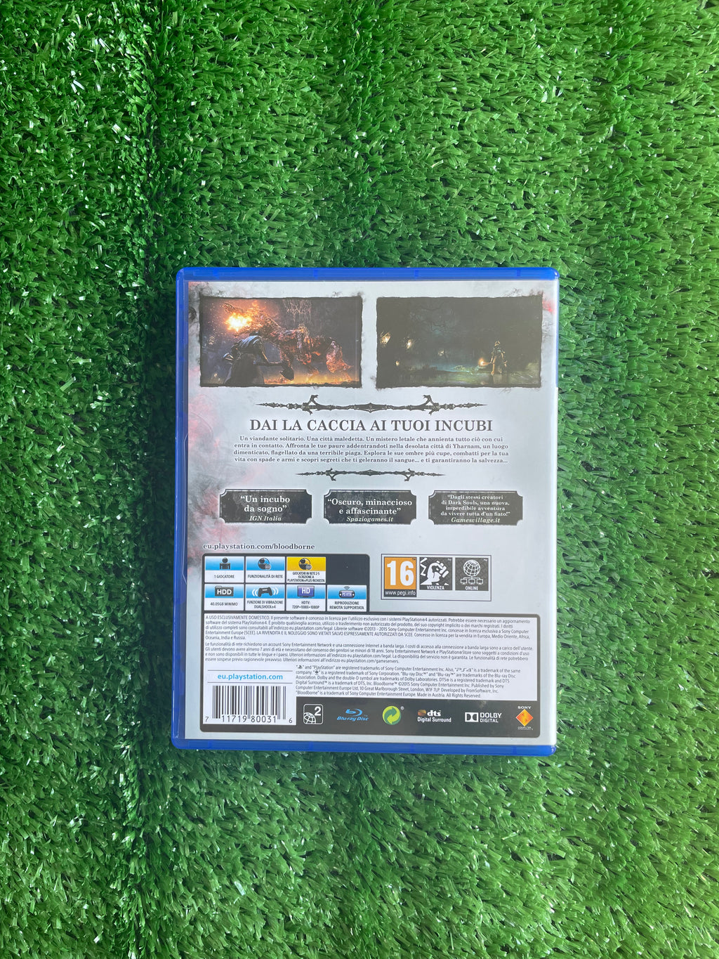#027 Videogioco ps4 Bloodborne