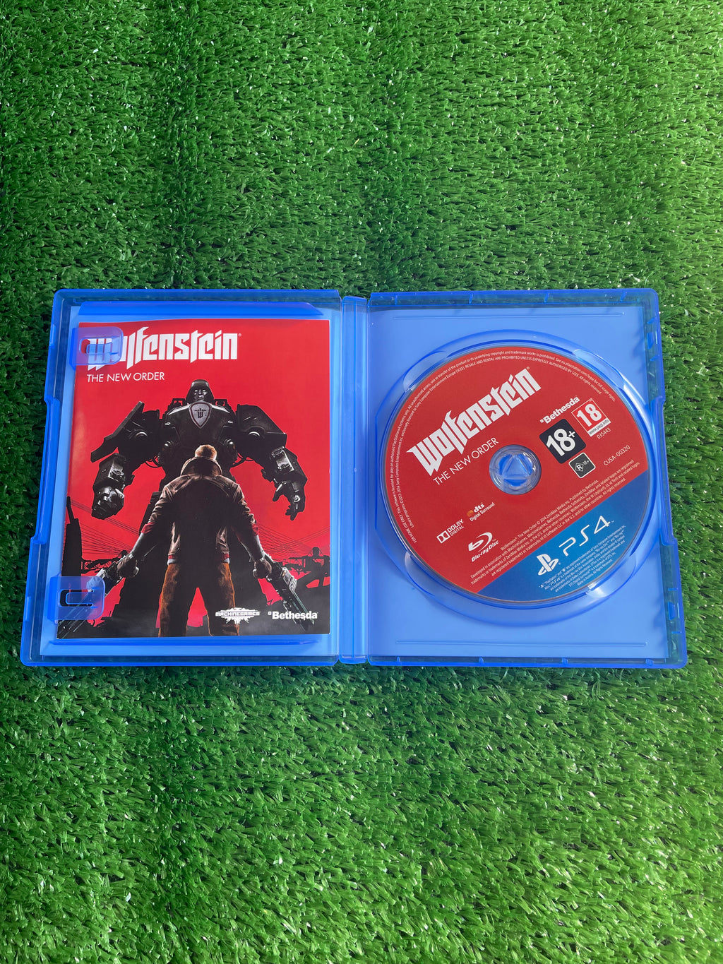 #032 Videogioco ps4 Wolfenstein The New Order