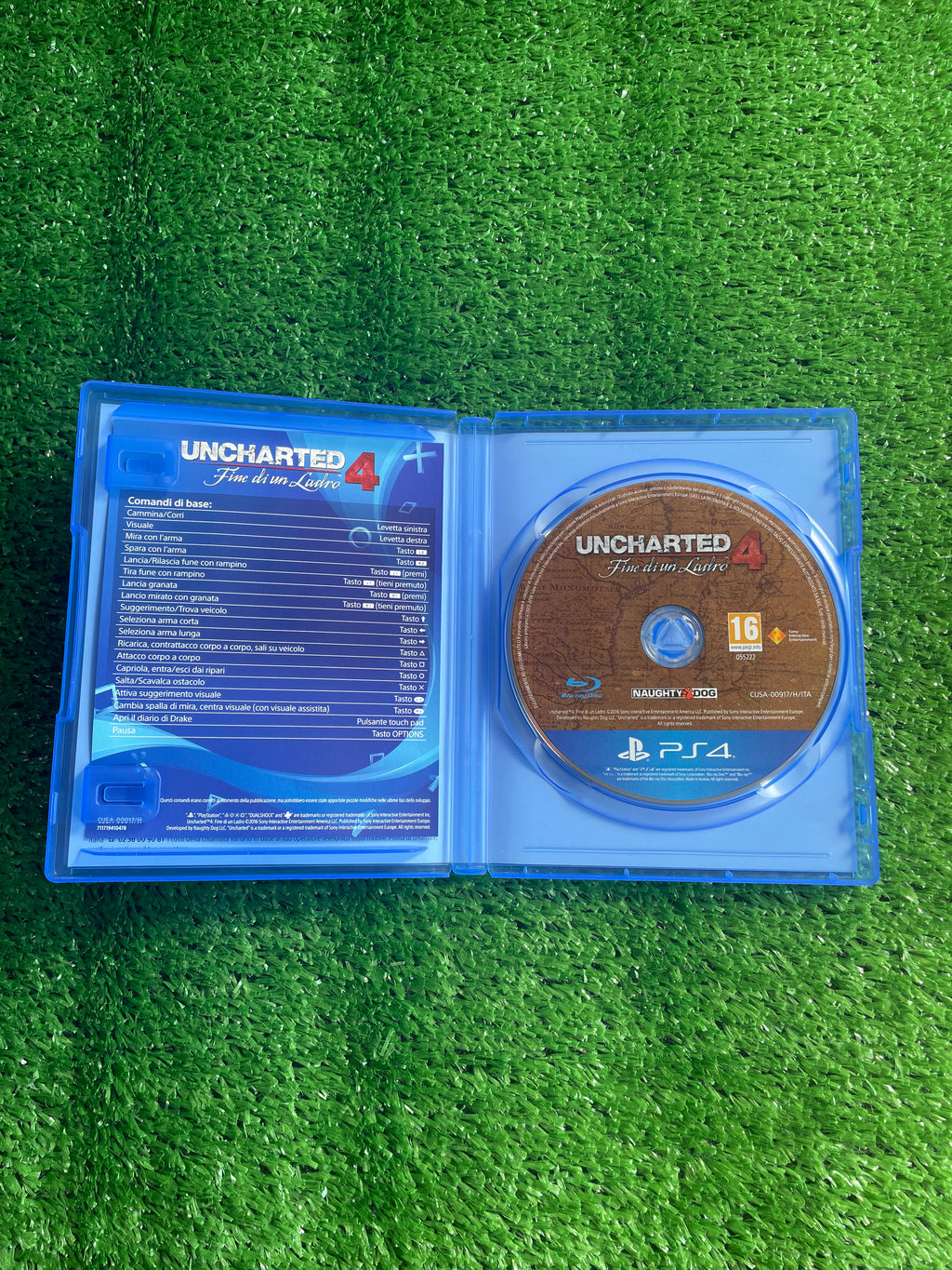 #041 Videogioco ps4 Uncharted 4
