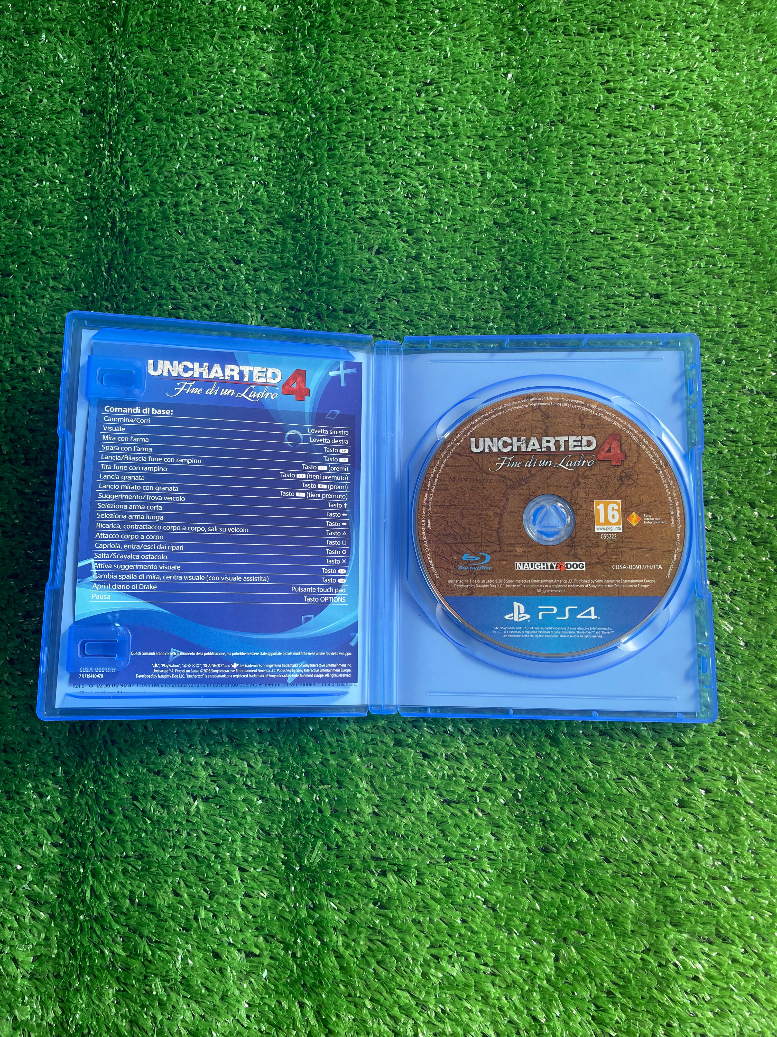 #041 Videogioco ps4 Uncharted 4