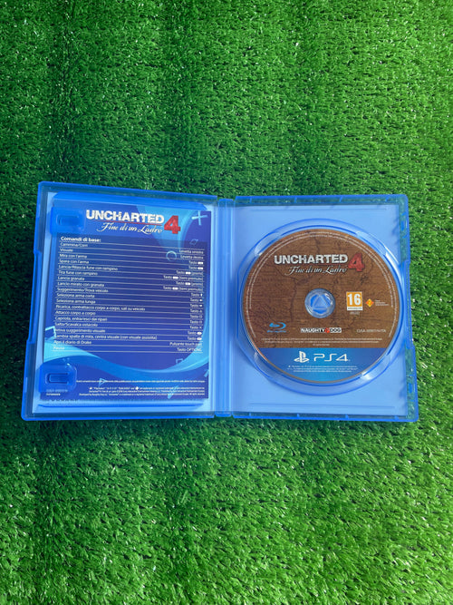 #G041 Videogioco ps4 Uncharted 4