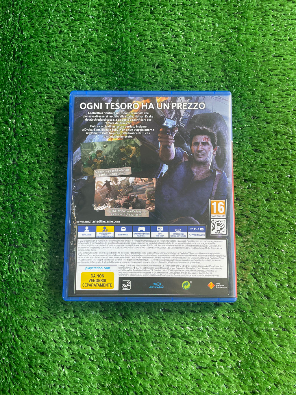 #041 Videogioco ps4 Uncharted 4