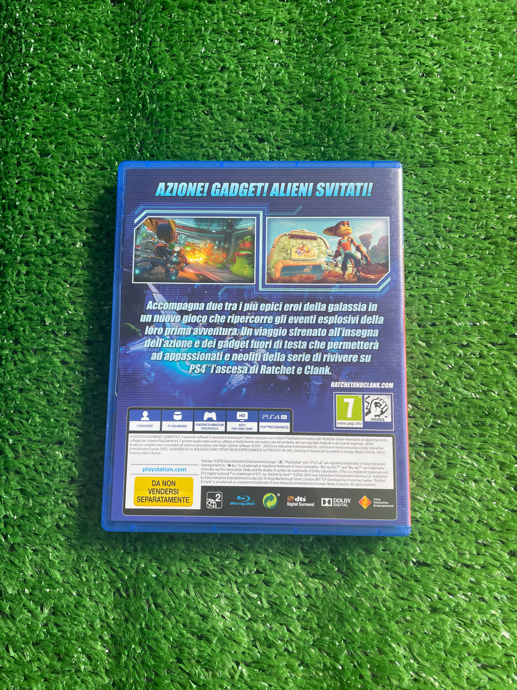#065 Videogioco ps4 Ratchet e Clank