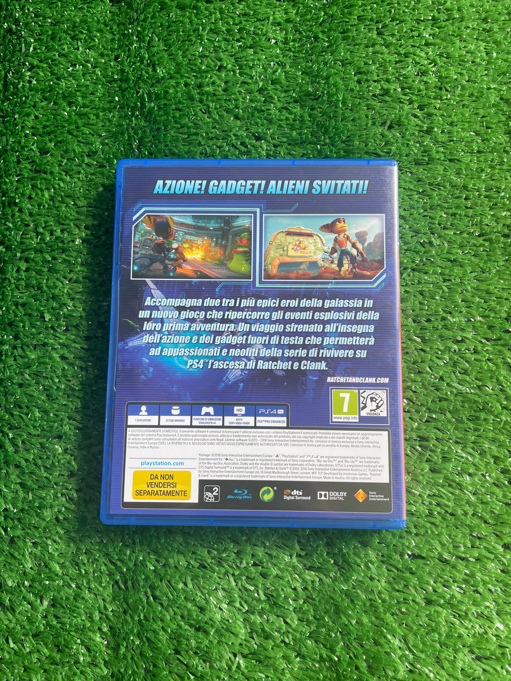 #G065 Videogioco ps4 Ratchet e Clank