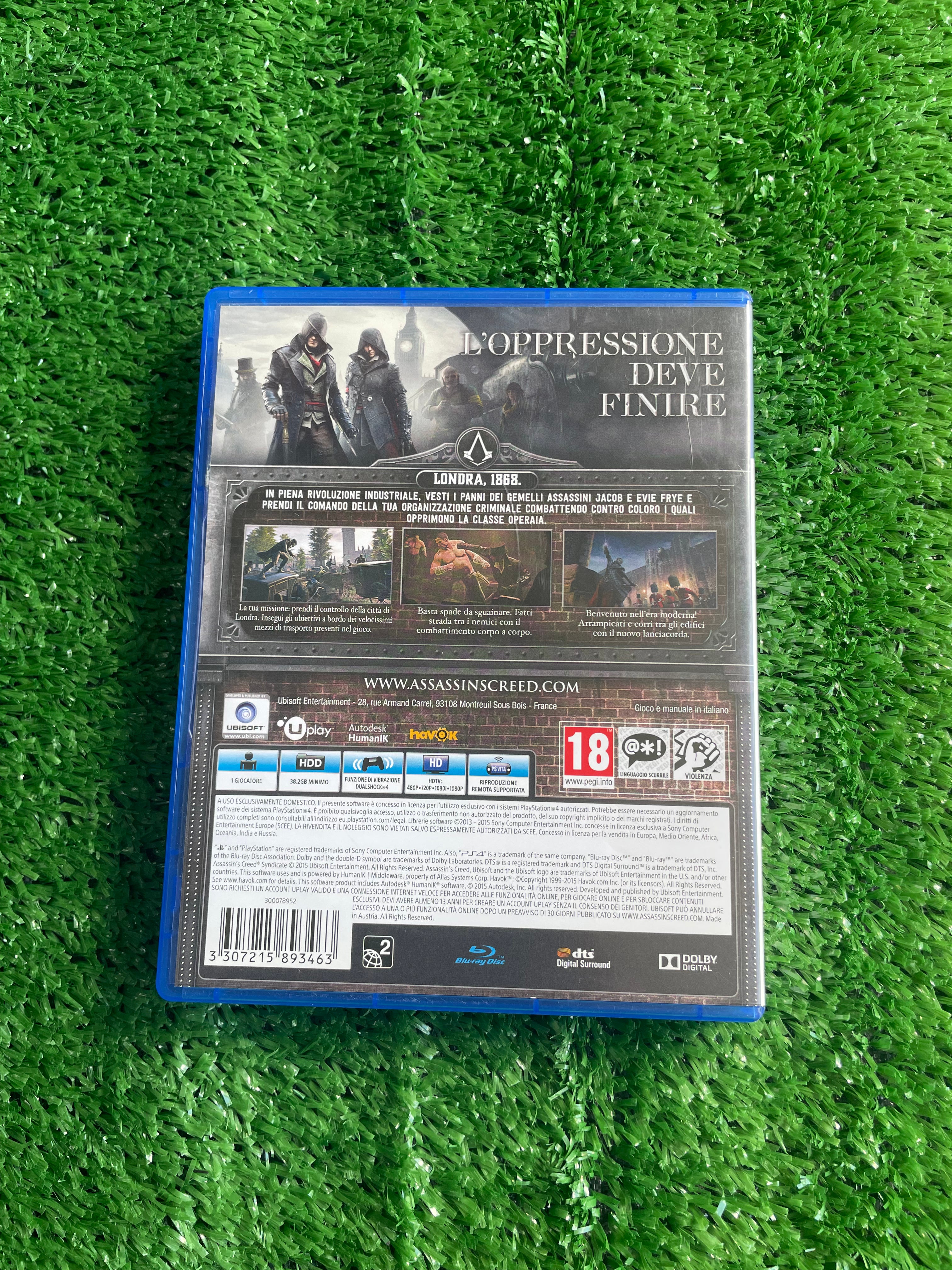 #066 Videogioco ps4 Assassin’s Creed Syndicate