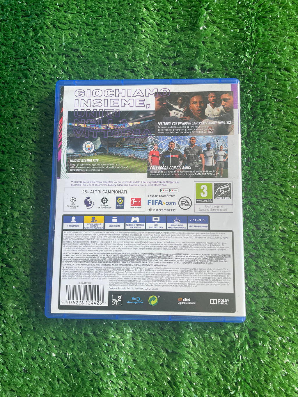#067 Videogioco ps4 FIFA 21