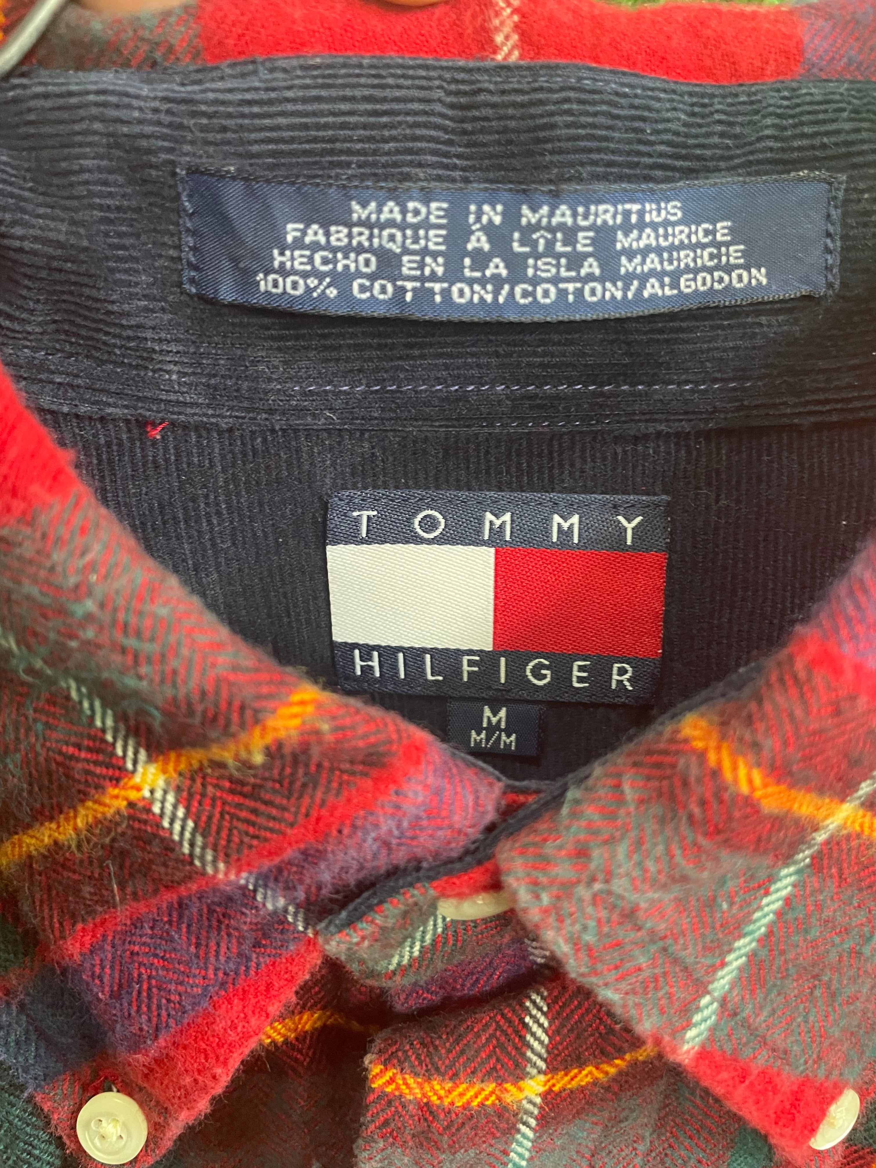 #003 Camicia a quadri Tommy Hilfiger