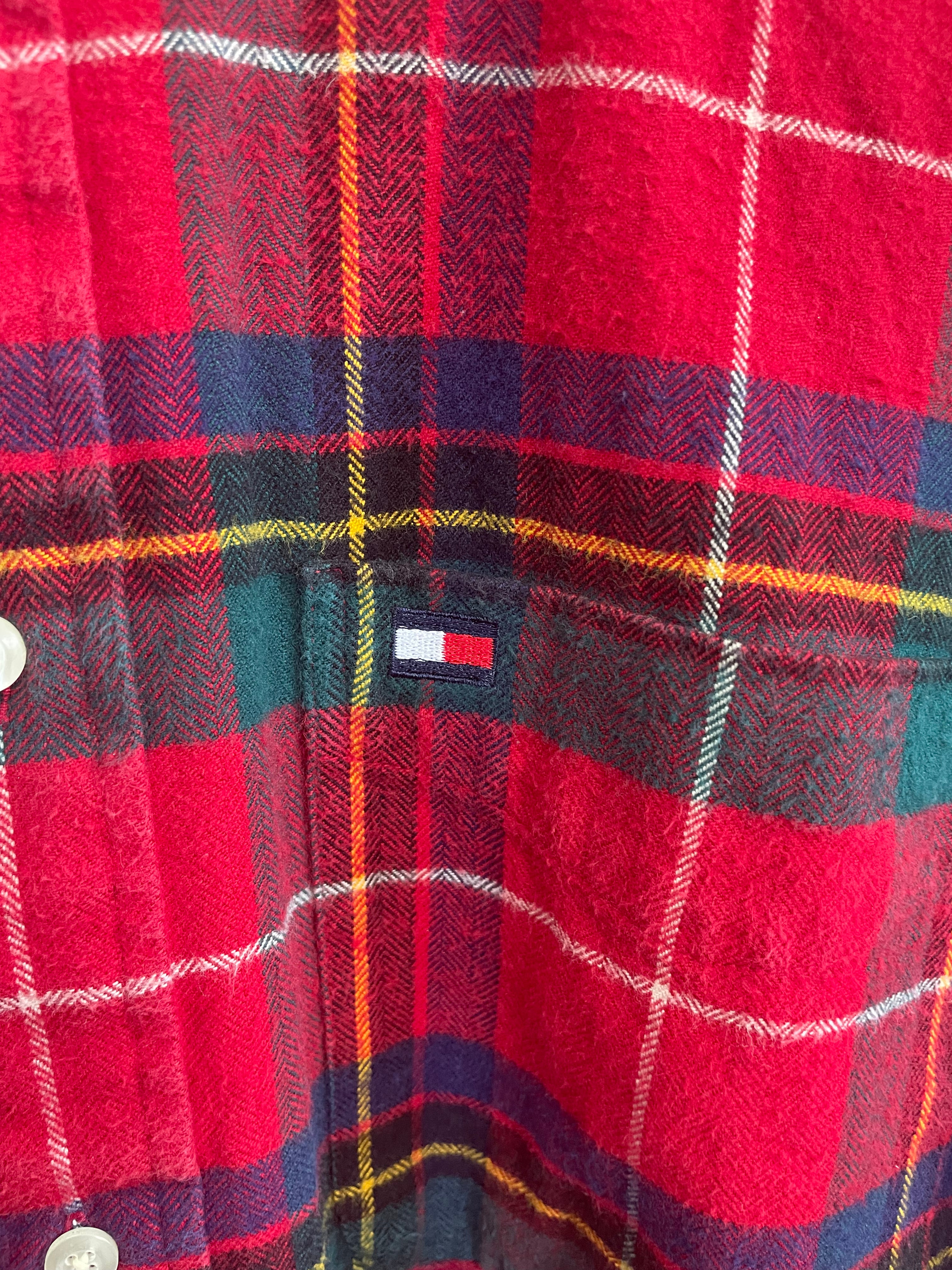 #003 Camicia a quadri Tommy Hilfiger