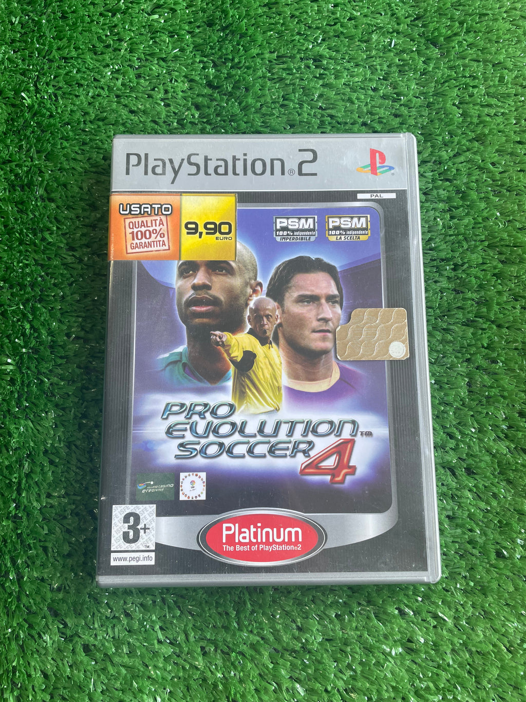 #G074 Videogioco ps2 Pro Evolution Soccer 4