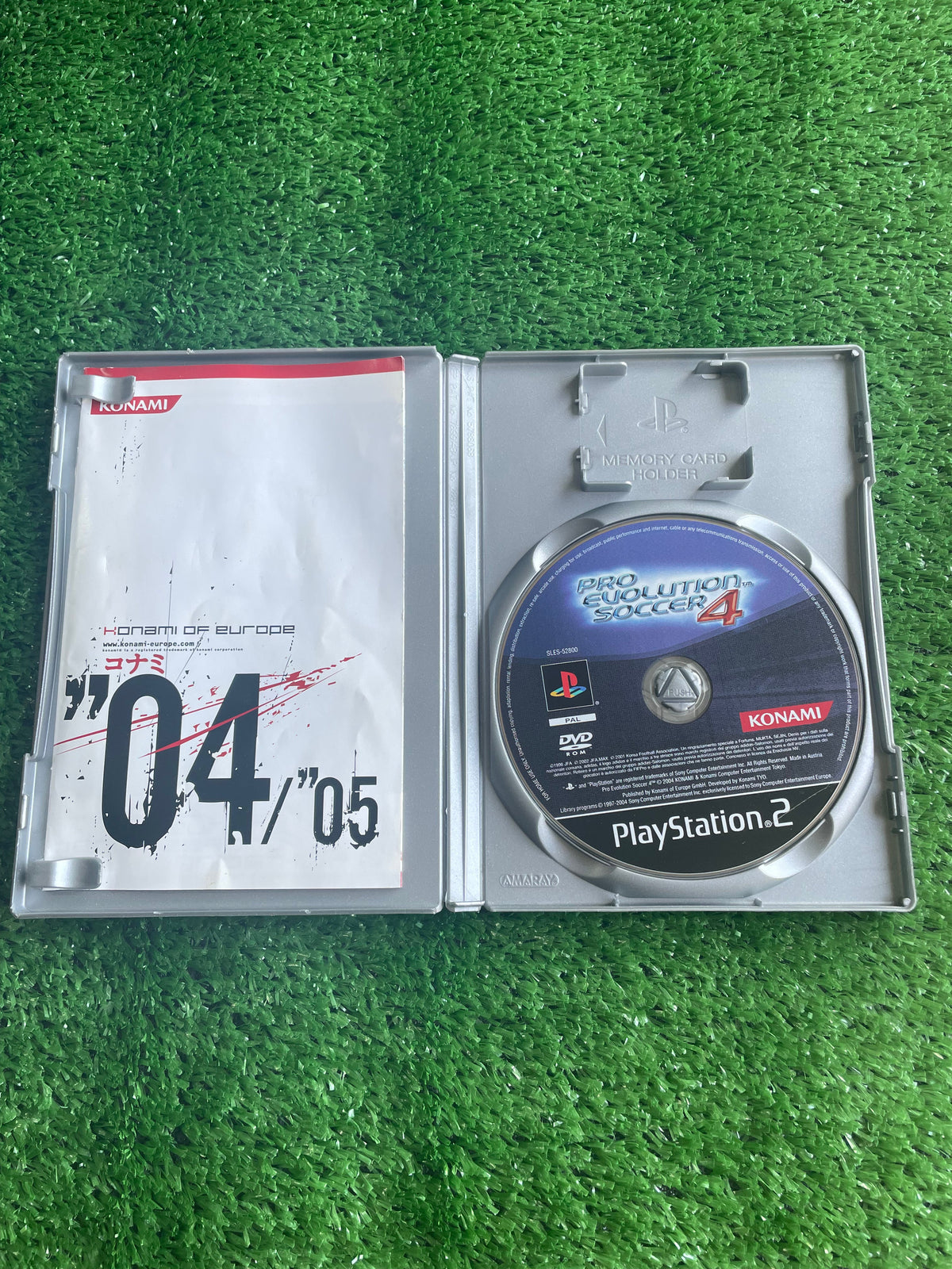#G074 Videogioco ps2 Pro Evolution Soccer 4