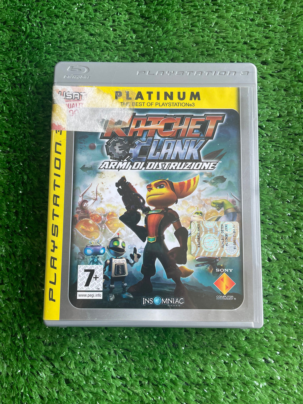 #G105 Videogioco ps3 Ratchet e Clank Armi di Distruzione Platinum