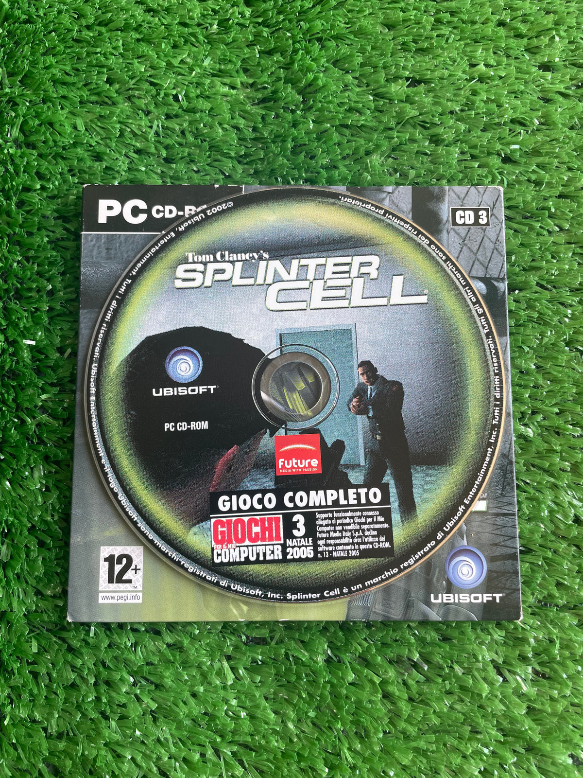 #G093 Videogioco PC CD-ROM Splinter Cell