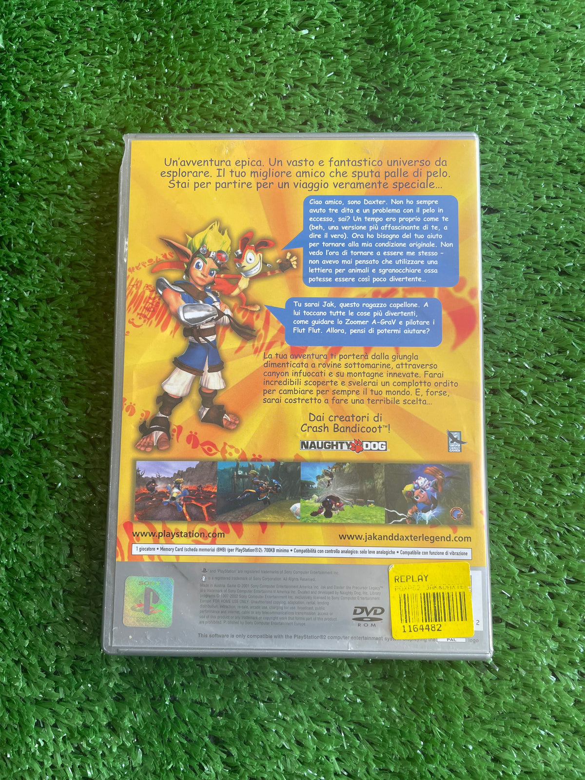 #G098 Videogioco ps2 Jak and Daxter The Precursor Legacy