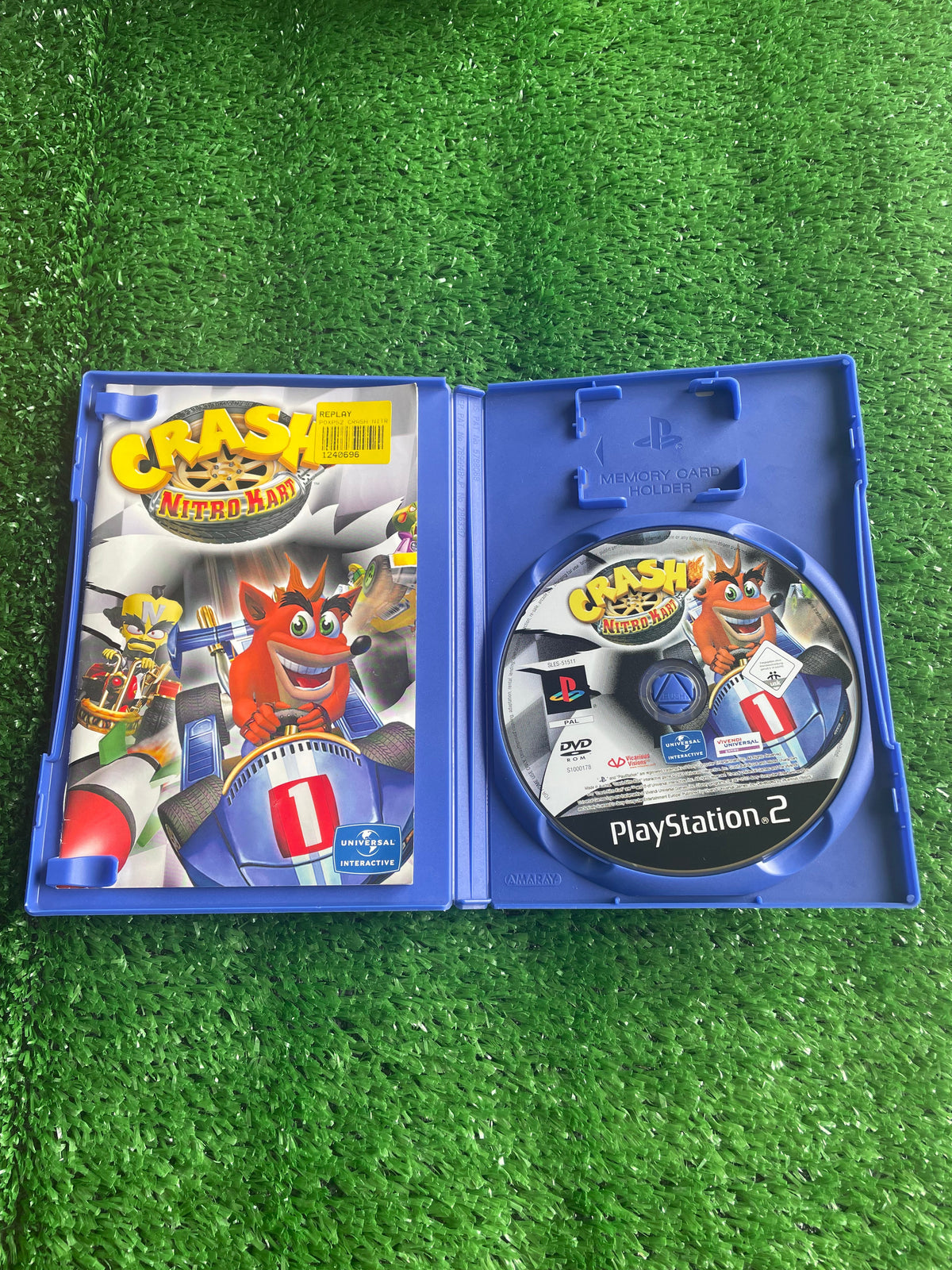 #G015 Videogioco ps2 Crash Nitro Kart