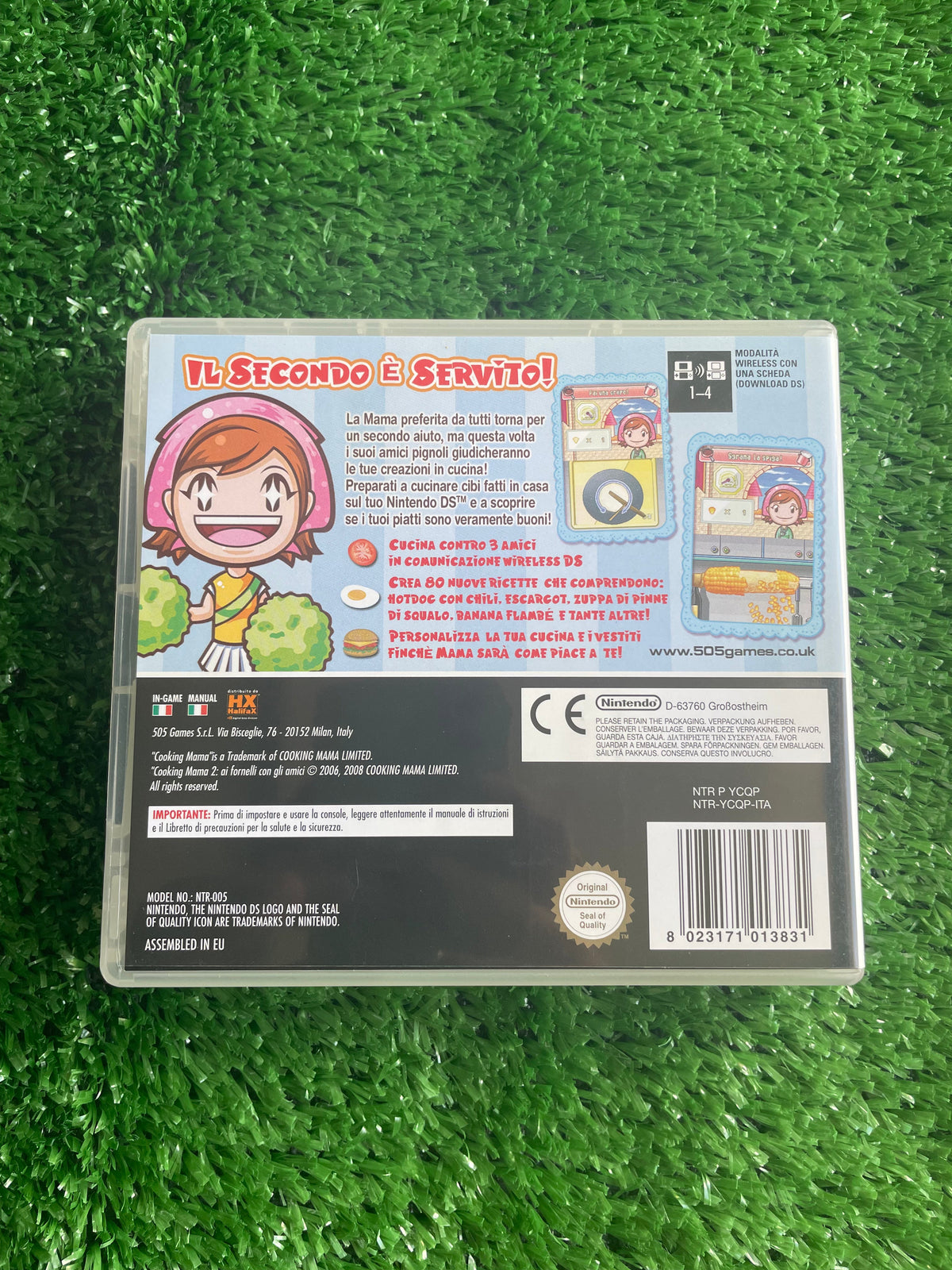 #G117 Videogioco Nintendo DS Cooking Mama 2