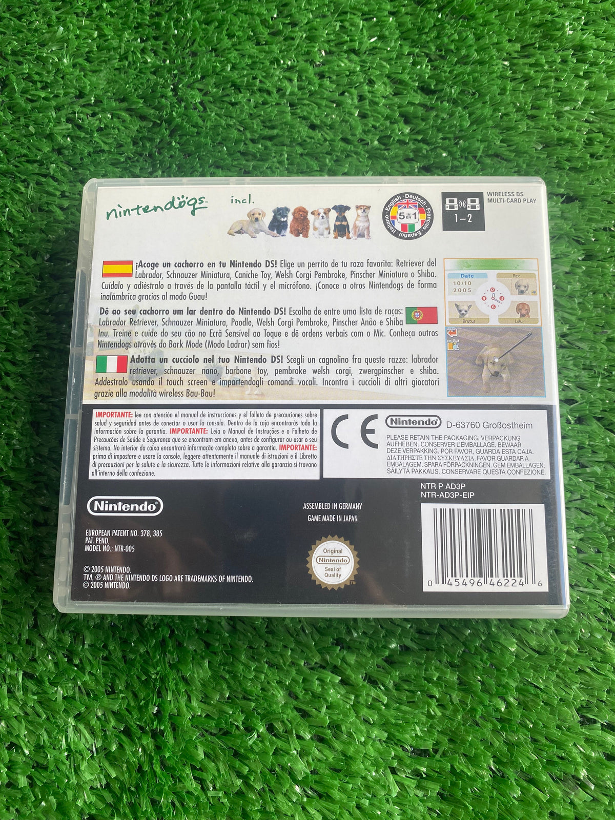 #G104 Videogioco Nintendo DS Nintendogs