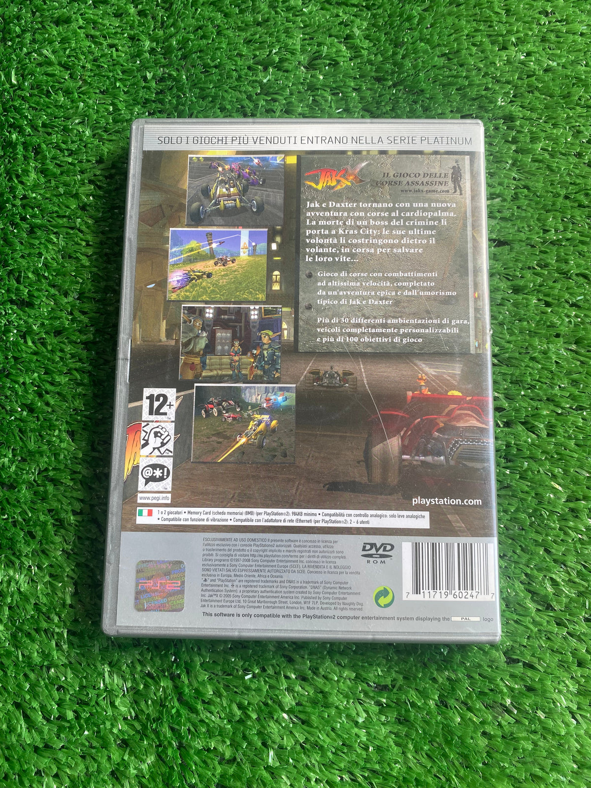 #G114 Videogioco ps2 Jak X Platinum