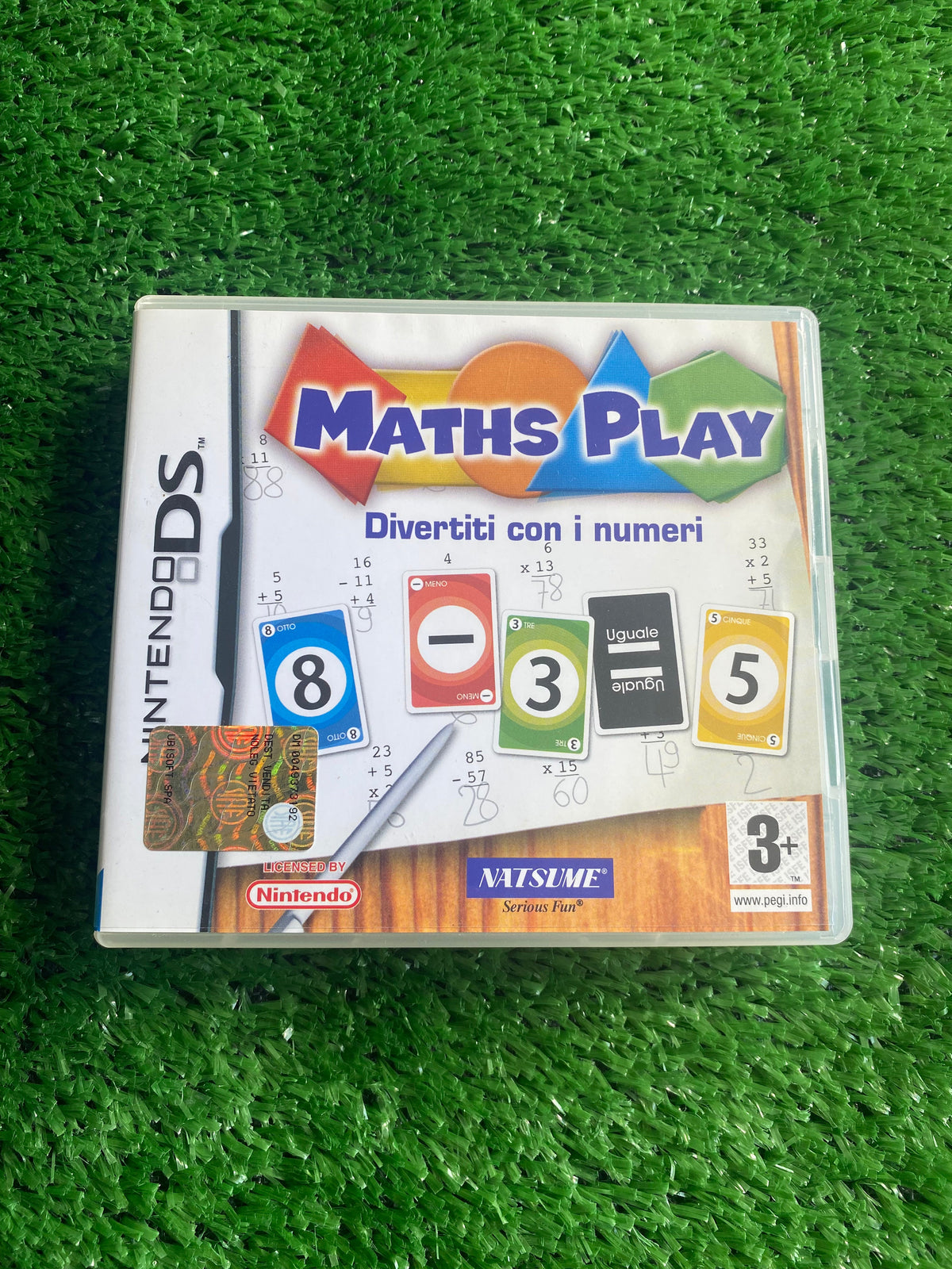 #G111 Videogioco Nintendo DS Maths Play