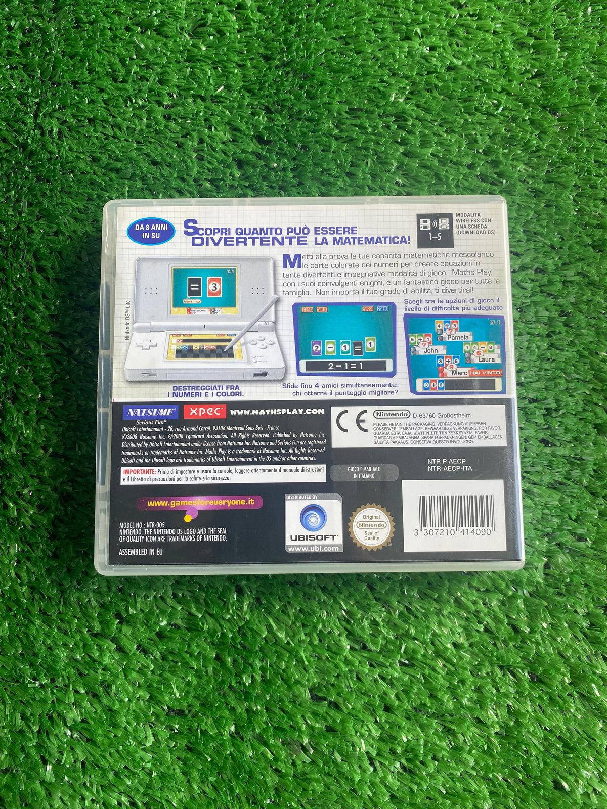 #G111 Videogioco Nintendo DS Maths Play