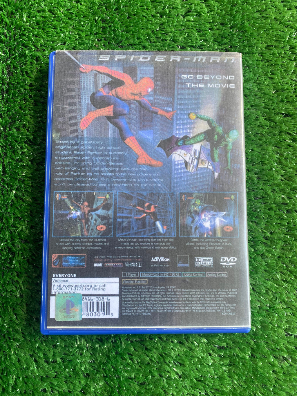 #G037 Videogioco ps2 Spider-Man