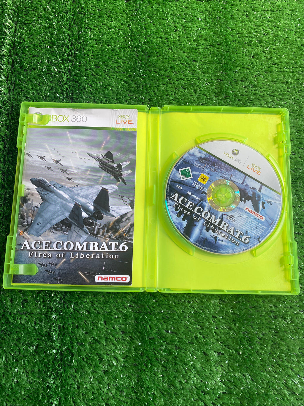 #G138 Videogioco XBOX 360 Ace Combat 6