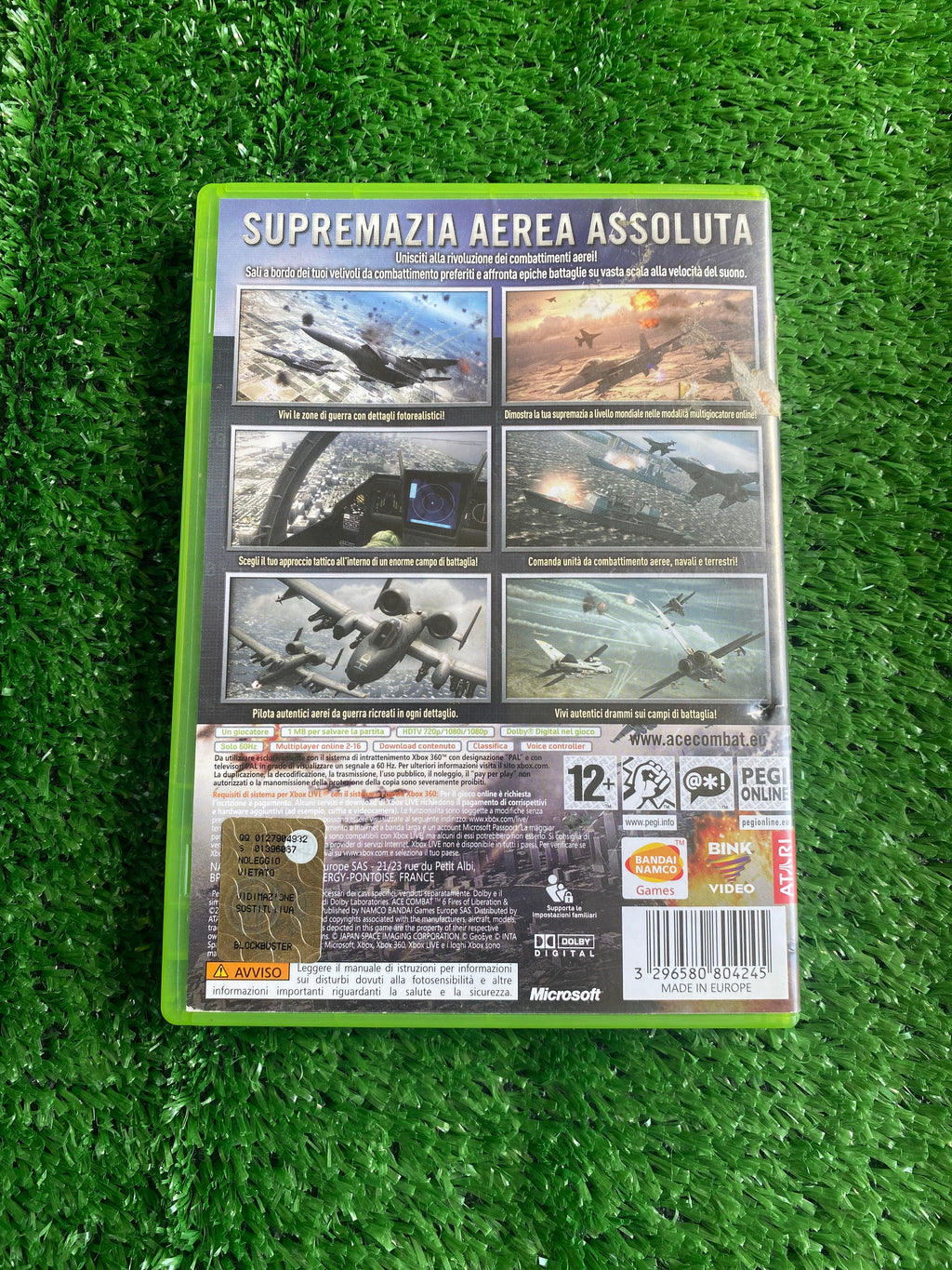 #G138 Videogioco XBOX 360 Ace Combat 6