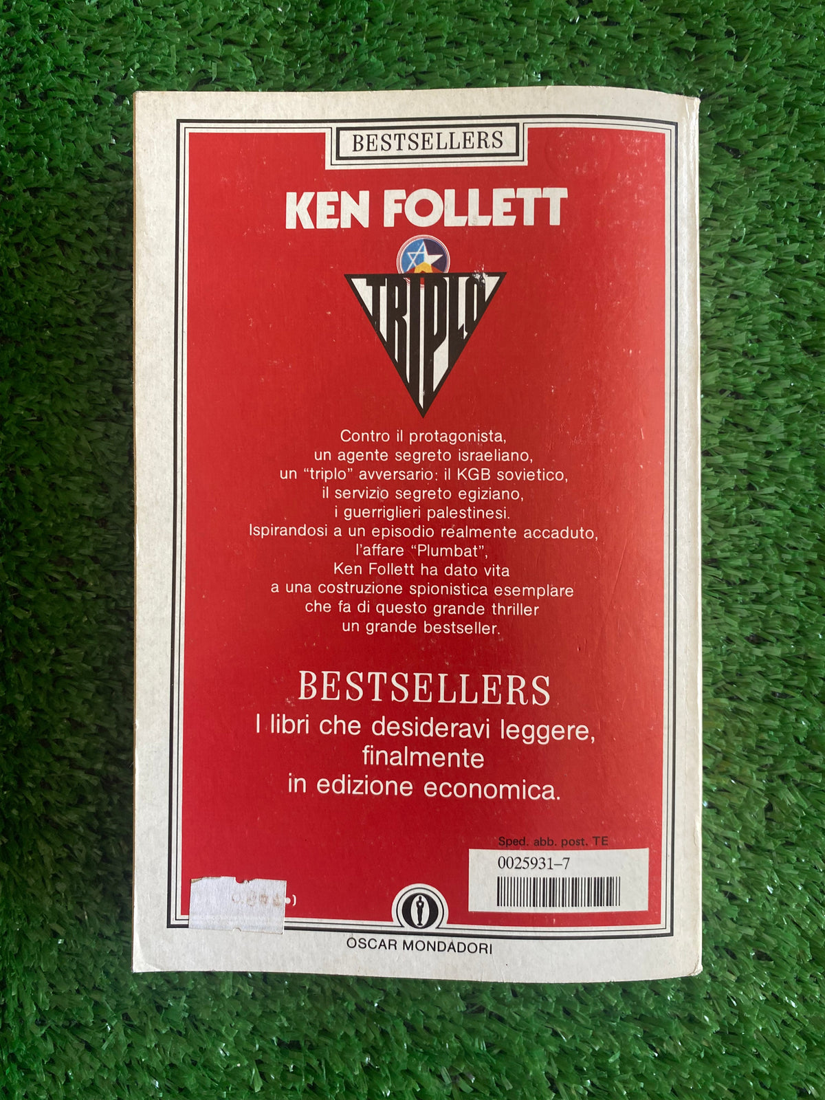 Libro - Ken Follett - Triplo (Oscar Mondadori Bestsellers) #L9
