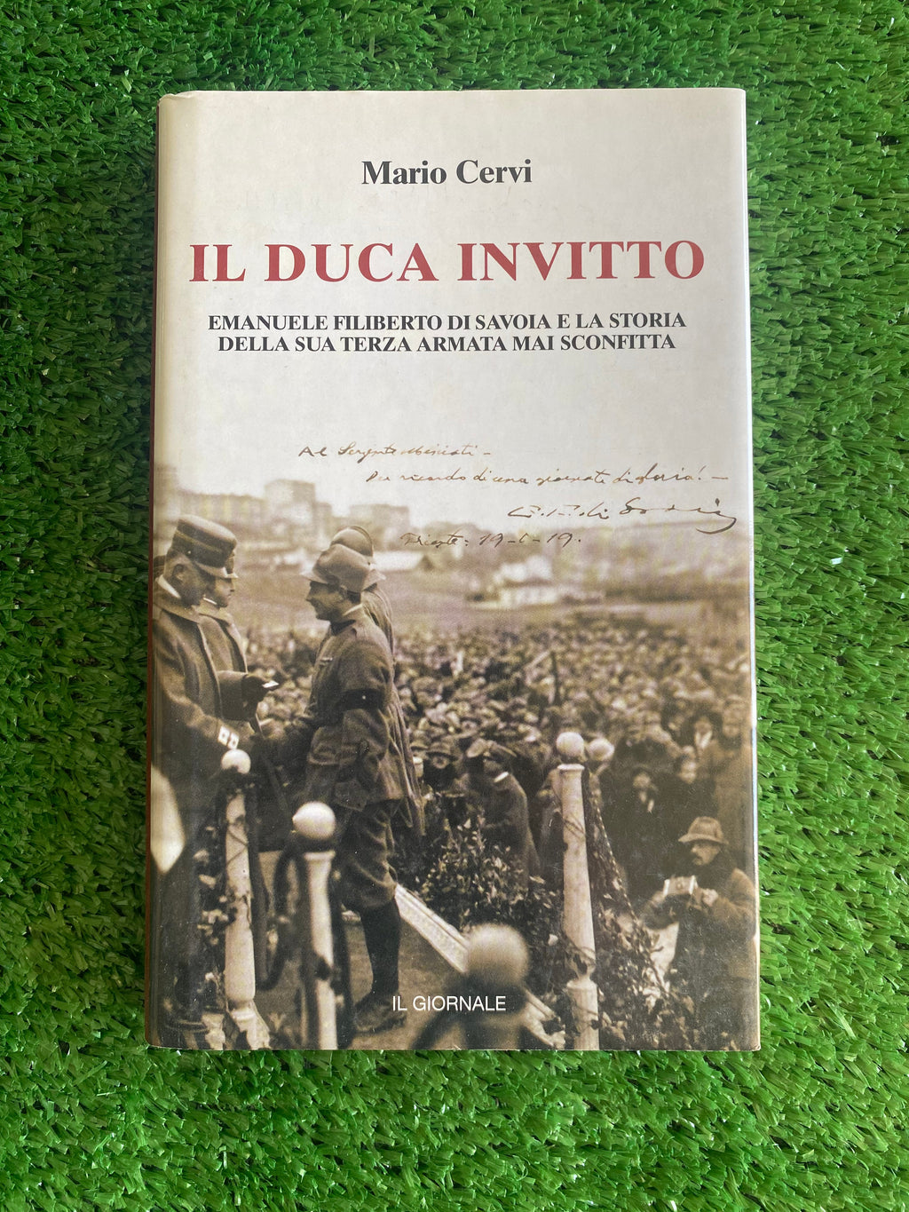 Libro - Mario Cervi - Il Duca Invitto (Emanuele Filiberto di Savoia) #L7