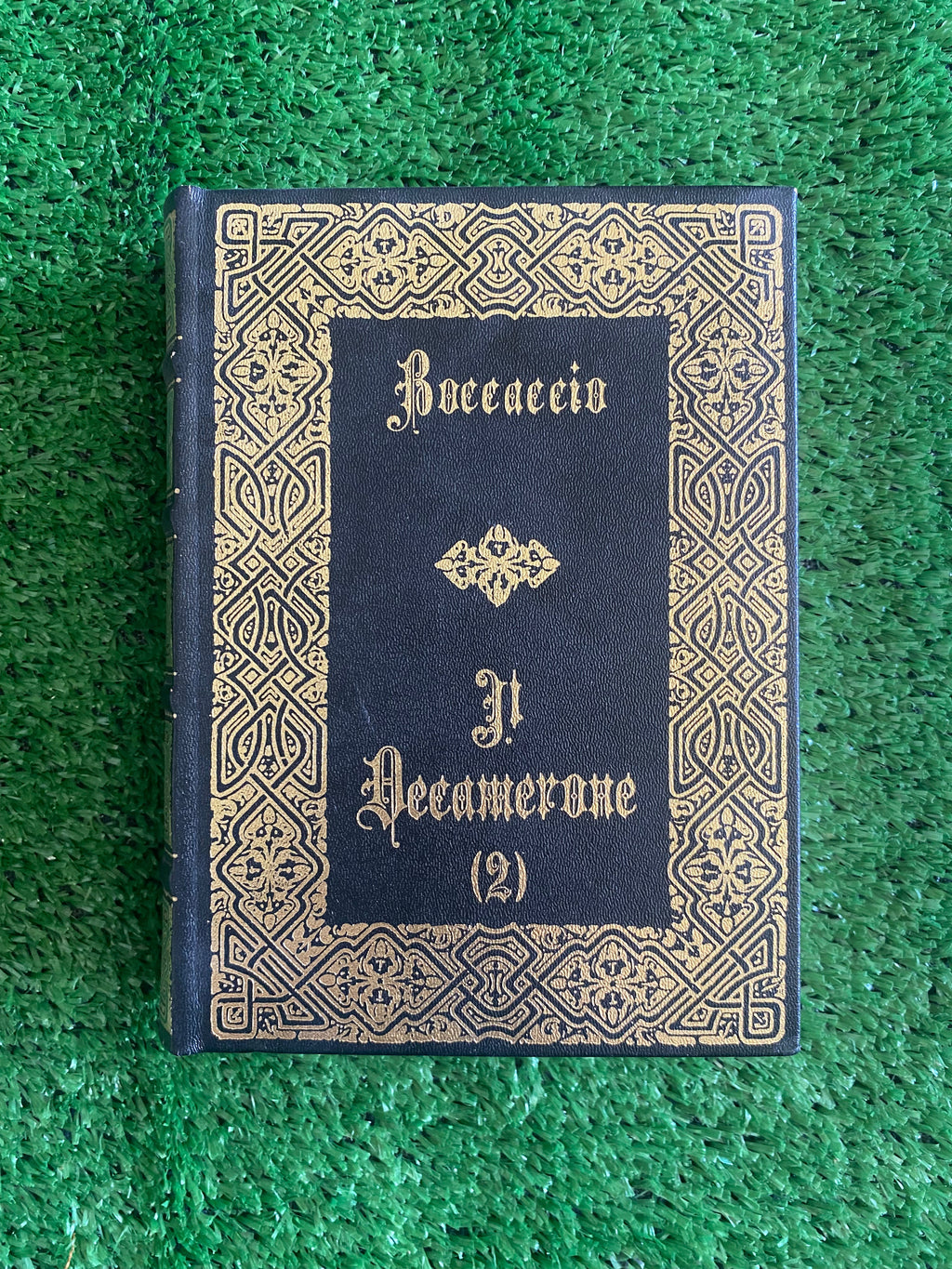 Libro- Giovanni Boccaccio - Il Decamerone Vol. 2 (Edizione di Pregio / Rilegato) #L5