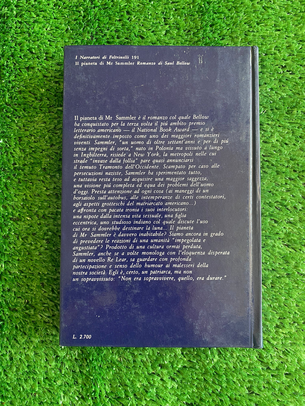 Libro - Saul Bellow - Il pianeta di Mr Sammler (Prima Edizione Feltrinelli 1971) #L4