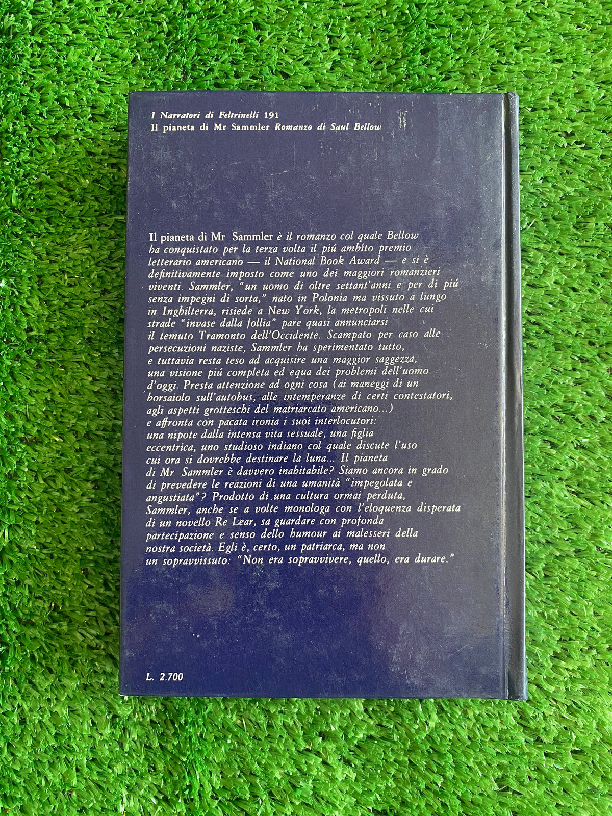 Libro - Saul Bellow - Il pianeta di Mr Sammler (Prima Edizione Feltrinelli 1971) #L4