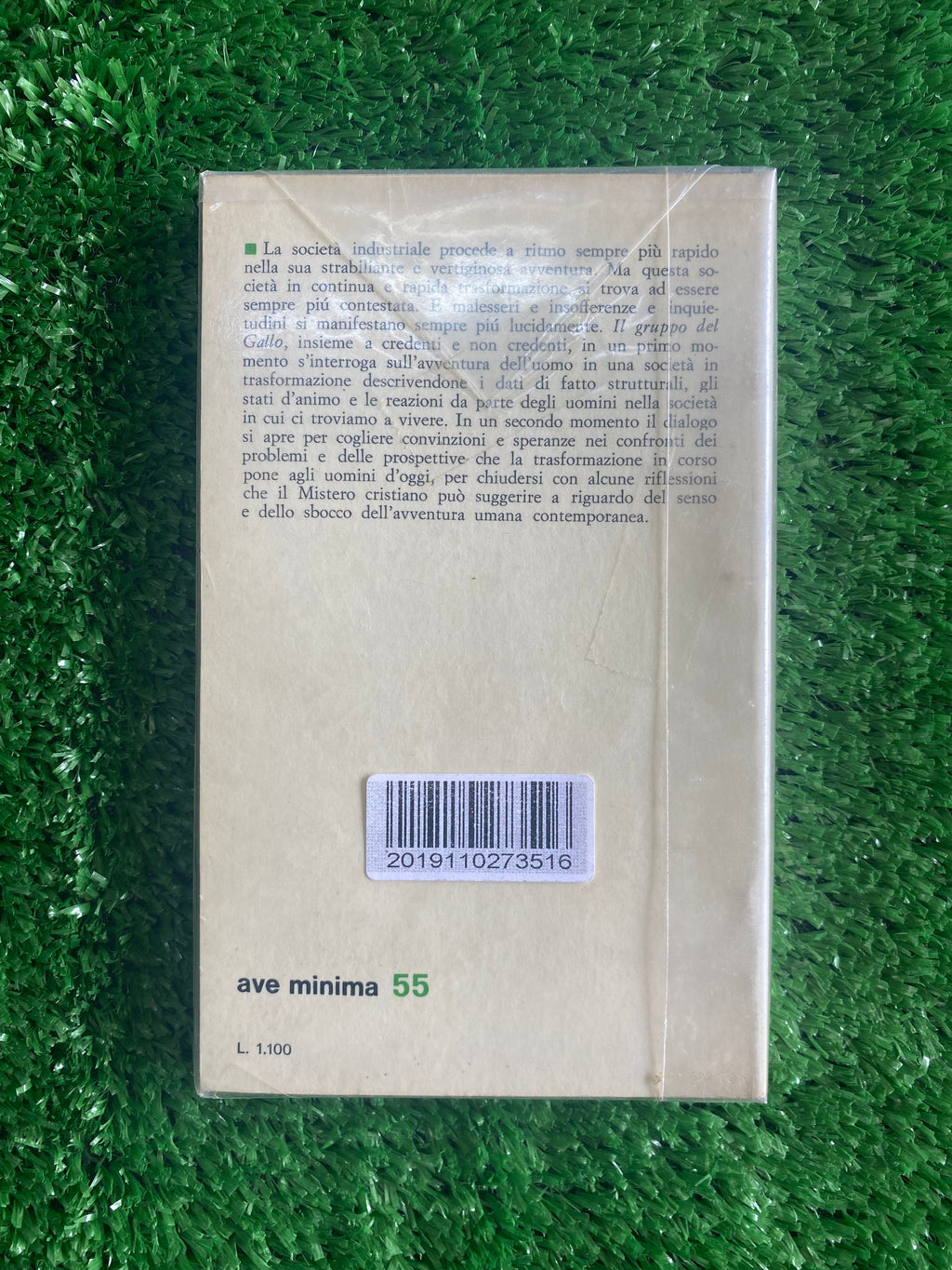 Libro - Il gruppo del Gallo - L'uomo nella societa' in trasformazione (AVE Minima 55) SIGILLATO #L97
